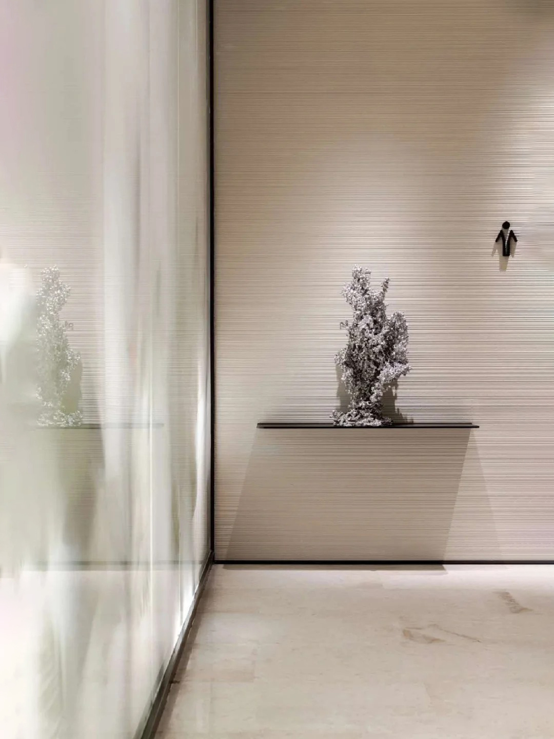 Client-supplied minimal residential interior